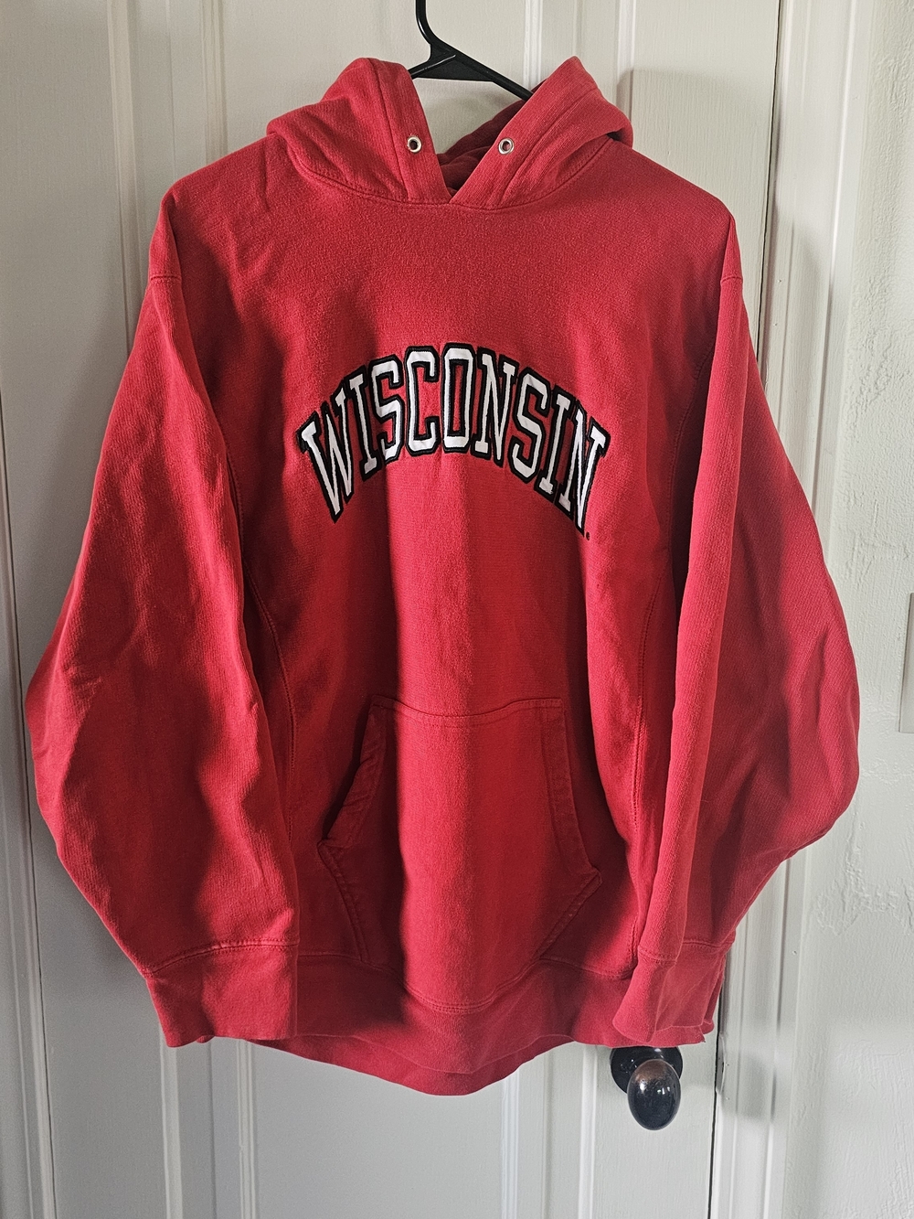 Steve & Barry's Mens Medium Embroidered Wisconsin Hoodie